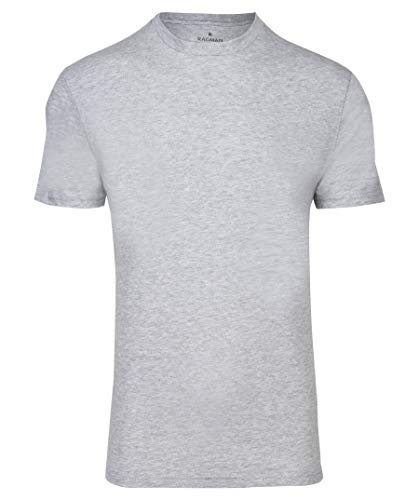 Ragman Herren T-Shirt Rundhals Singlepack 3XL, Grau-melange von RAGMAN