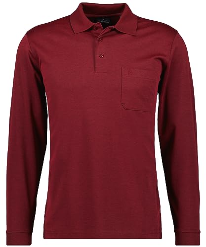 Ragman Herren-Poloshirt, Rot, S von RAGMAN