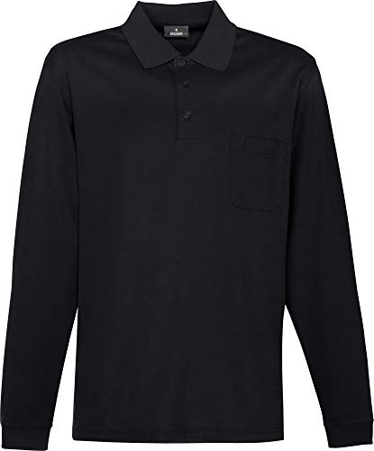 Ragman Herren-Poloshirt, Schwarz, 5XL von RAGMAN