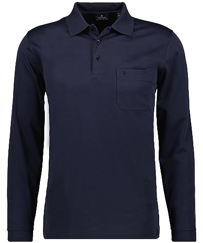 Ragman Herren-Poloshirt, Marine, M von RAGMAN