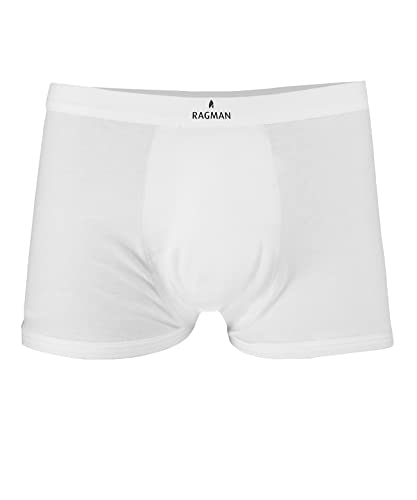 RAGMAN Herren Short 2er Pack, S, Farbe: Weiß von RAGMAN