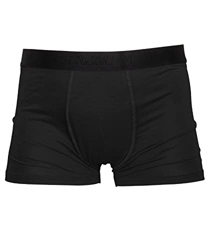 RAGMAN Herren Short 2er Pack, XX-Large, Schwarz von RAGMAN