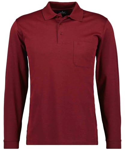 Ragman Herren-Poloshirt, Rot, XL von RAGMAN