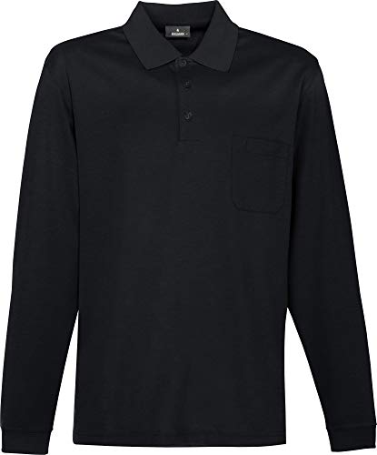Ragman Herren-Poloshirt, Schwarz, XL von RAGMAN