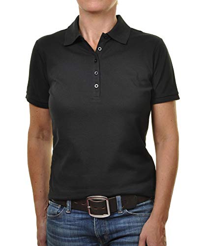 Ragman Damen RAGWOMAN Poloshirt Piqué 3XL, Schwarz-009 von RAGMAN