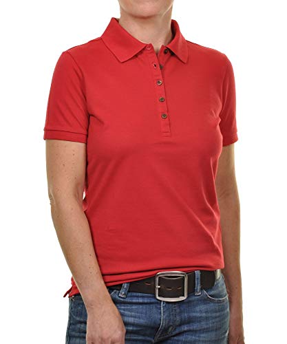 Ragman Damen RAGWOMAN Poloshirt Piqué 3XL, Rot-060 von RAGMAN