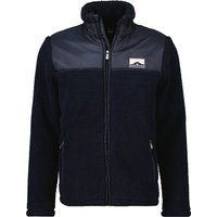 Ragman Fleecejacke mit Materialmix, Extralanger Arm von Ragman