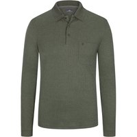 Ragman Glattes Langarm-Poloshirt mit Pima-Baumwolle in XXL Ragman Glattes Langarm-Poloshirt mit Pima-Baumwolle in XXL von Ragman