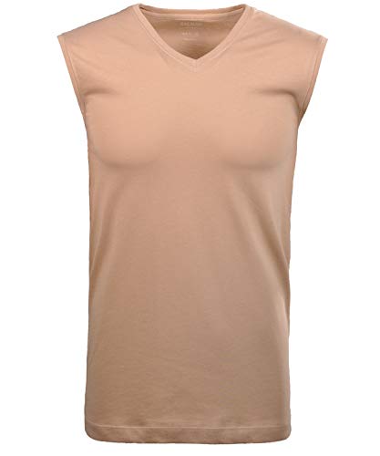 Ragman Herren Bodywear V-Neck 2er Pack- Gr. M, Light Skin Ragman Herren Bodywear V-Neck 2er Pack- Gr. M, Light Skin von RAGMAN