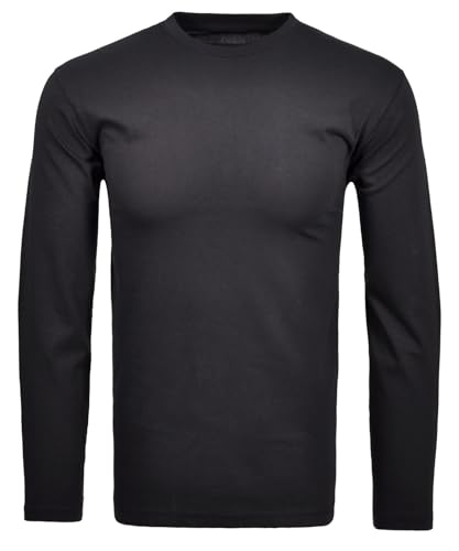 RAGMAN Herren Langarm-Shirt Rundhals Marine-070, M RAGMAN Herren Langarm-Shirt Rundhals Marine-070, M von RAGMAN