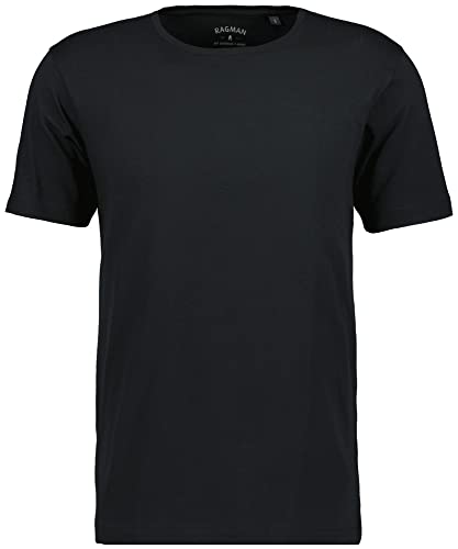 RAGMAN Herren My Favorite T-Shirt 3XL, Schwarz-009 von RAGMAN