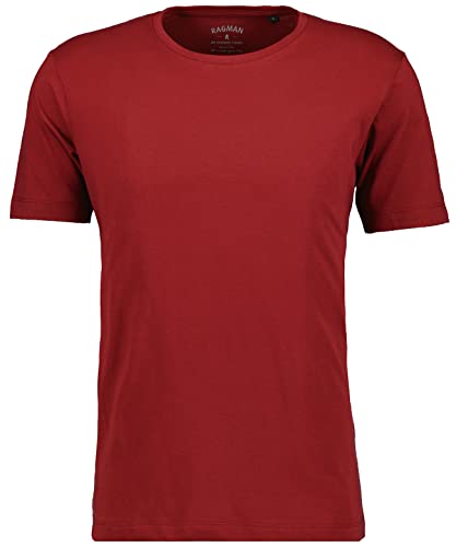 RAGMAN Herren My Favorite T-Shirt L, Weinrot-061 von RAGMAN