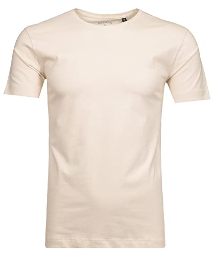 RAGMAN Herren My Favorite T-Shirt XL, Ecru-004 von RAGMAN