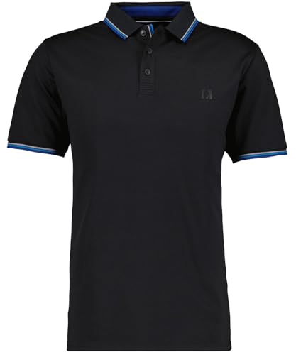 RAGMAN Herren Piqué-Polo Keep Dry, modern fit Schwarz-009, M von RAGMAN