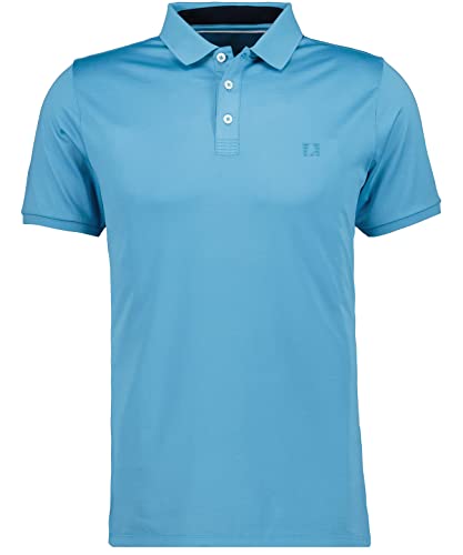 RAGMAN Herren Polo-Shirt Uni Keep Dry, modern fit XL, Blau-Melange-703 von RAGMAN