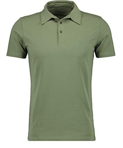 RAGMAN Herren Poloshirt Uni, Body fit XL, Oliv-339 von RAGMAN