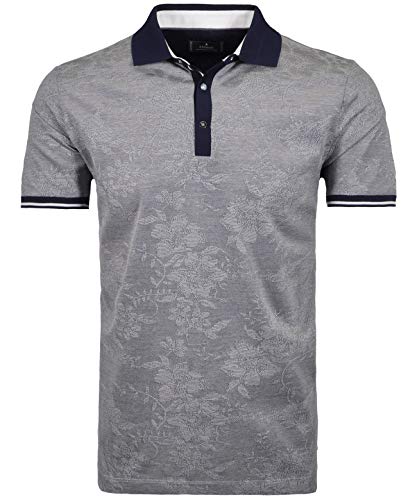 RAGMAN Herren Poloshirt mit Flower Optic mercerisiert von RAGMAN