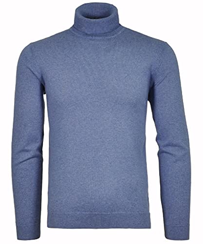 RAGMAN Herren Pullover mit Rollkragenpullover (DE/NL/SE/PL, Alphanumerisch, L, Regular, Regular, Marine-070) RAGMAN Herren Pullover mit Rollkragenpullover (DE/NL/SE/PL, Alphanumerisch, L, Regular, Regular, Marine-070) von RAGMAN