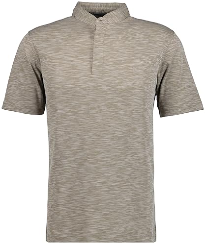 RAGMAN Herren Softknitpolo mit Stehkragen und Flammdesign L, Kitt-881 von RAGMAN