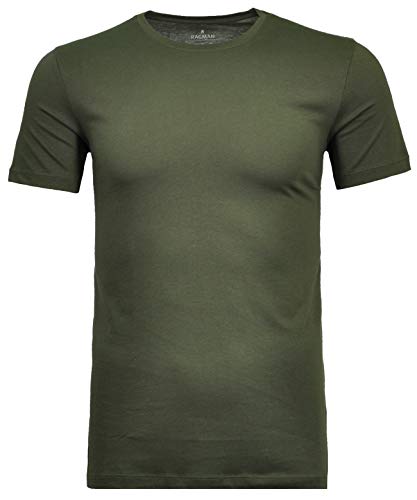 RAGMAN Herren T-Shirt Bodyfit mit Rundhals XXL, Dunkelgrün-039 von RAGMAN
