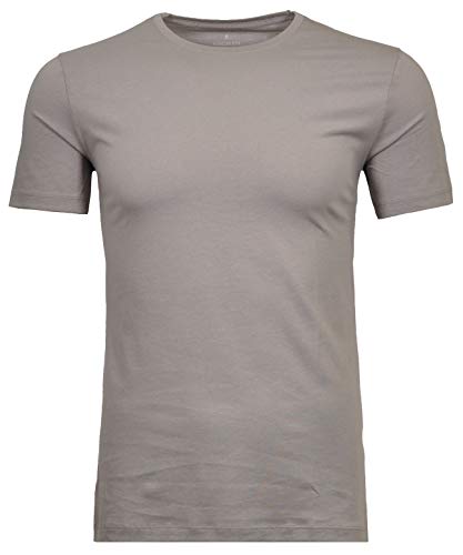 RAGMAN Herren T-Shirt Bodyfit mit Rundhals XXL, Hellgrau-013 von RAGMAN