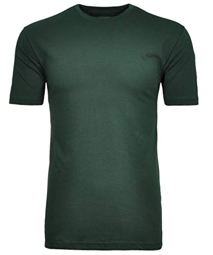 RAGMAN Herren T-Shirt Rundhals Singlepack M, Dunkelgrün-386 von RAGMAN