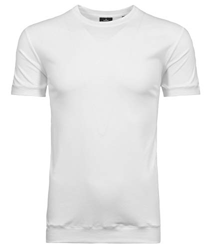 RAGMAN Herren T-Shirt Rundhals mit Bündchen 3XL, Weiss-006 von RAGMAN