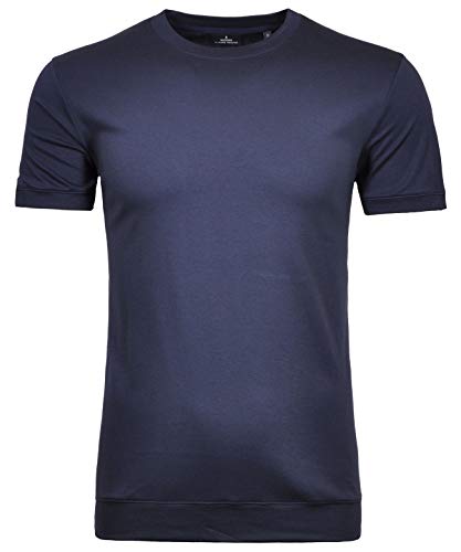 RAGMAN Herren T-Shirt Rundhals mit Bündchen XL, Dunkelblau-711 von RAGMAN