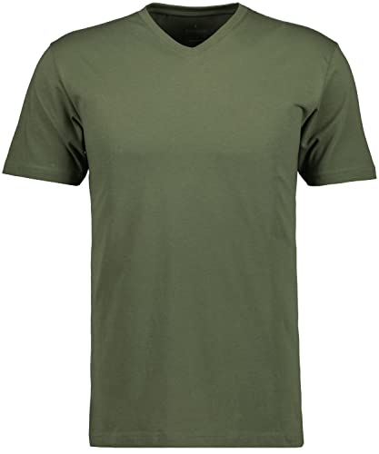 RAGMAN Herren T-Shirt V-Ausschnitt Single-Pack 3XL, Oliv-339 von RAGMAN