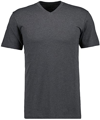 RAGMAN Herren T-Shirt V-Ausschnitt Single-Pack M, Anthrazit-019 von RAGMAN