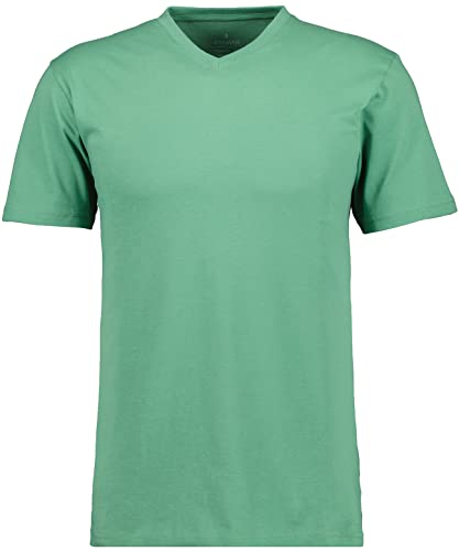 RAGMAN Herren T-Shirt V-Ausschnitt Single-Pack M, Grasgrün-370 von RAGMAN