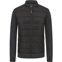 Ragman Hybrid-Strickjacke mit gesteppter Vorderseite von Ragman