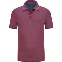 Ragman Pflegeleichtes Poloshirt in Fishnet-Muster von Ragman