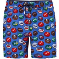 Ragman Softe Badeshorts mit Kronkorken-Motiv von Ragman