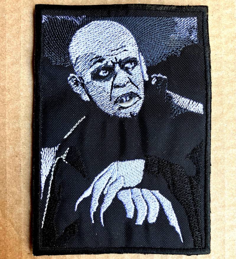 Nosferatu Bestickter Aufnäher Klaus Kinski Nosferatu Bestickter Aufnäher Klaus Kinski von RagmanEmbroidery
