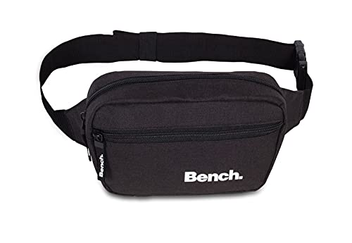 Bench Classic Unisex Bauchtasche - Gürteltasche & Hüfttasche für Damen und Herren, Handytasche, Schwarz, 23x13x6 cm von Ragusa-Trade