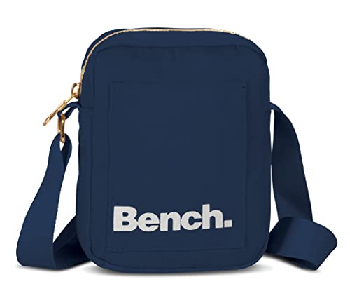 Bench City Girls Mini Bag - Marineblaue Unisex Umhängetasche, Crossbody-Tasche & Handtasche für Damen und Herren, 19x14x5 cm von Ragusa-Trade