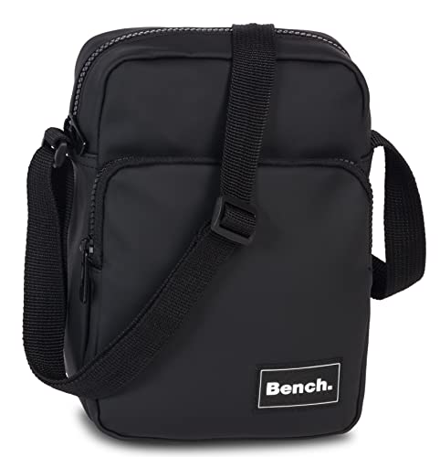 Bench Hydro Damen und Herren Bag Umhängetasche Tasche Handtasche Schultertasche Crossbody-Tasche, schwarz, 24 x 17 x 9 cm von Ragusa-Trade