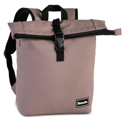 Bench Hydro Mini Rolltop Rucksack Damen & Herren, Daypack, Backpack, 34/43 x 27 x 10 cm, 13 L Volumen, malve von Ragusa-Trade