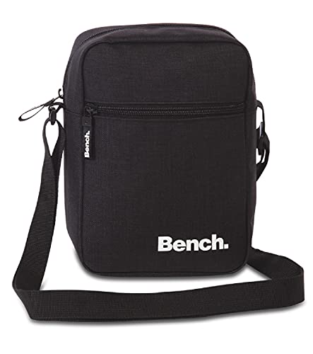 Bench Unisex Umhängetasche - Schultertasche für Damen und Herren, Handtasche, Messenger Bag, Crossbody-Tasche, Hüfttasche, Ideal für Alltag und Reisen, schwarz, 23 x 17 x 8 cm von Ragusa-Trade
