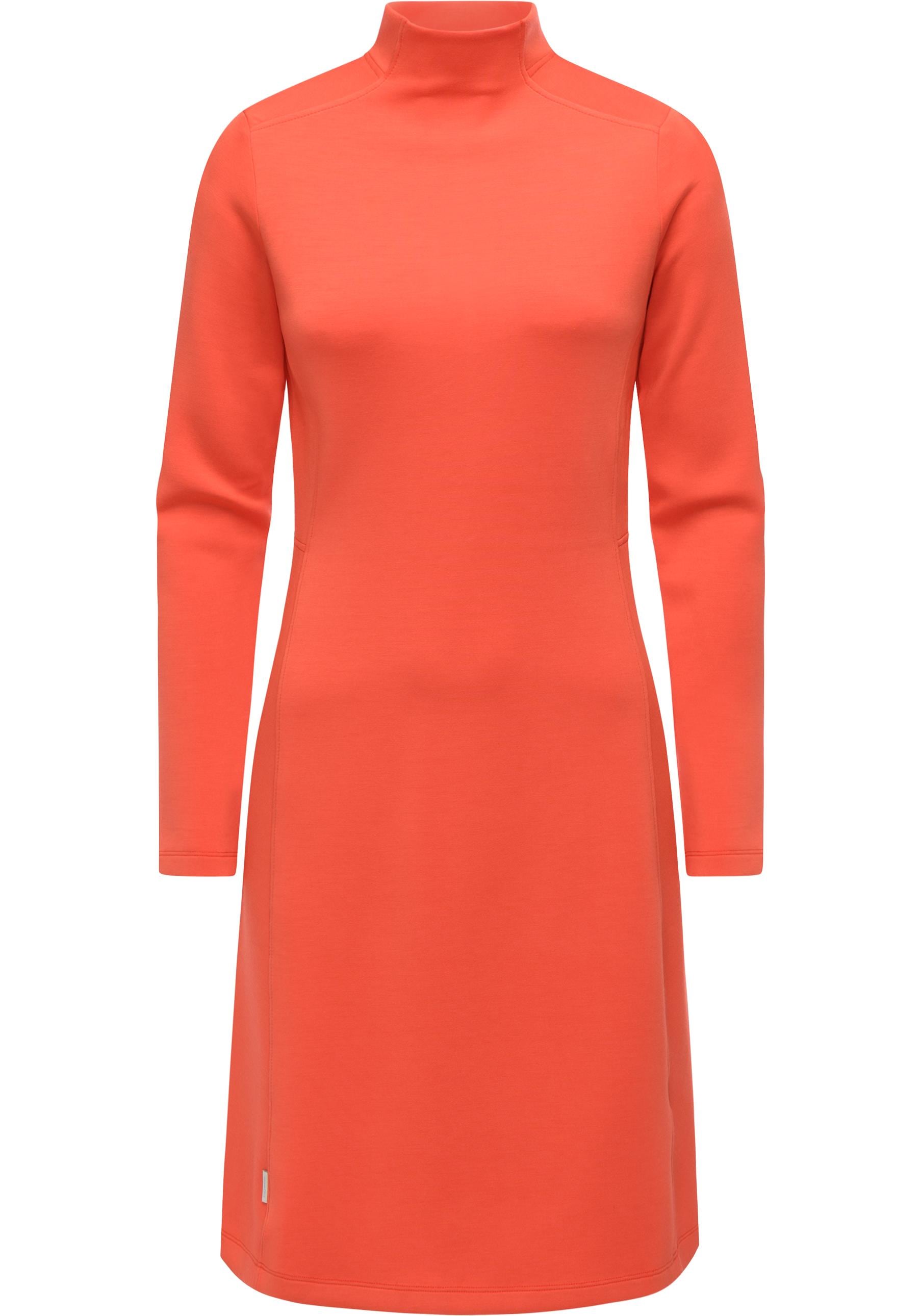 Ragwear A-Linien-Kleid "Leavie" Ohne Taschen Modisches Damen Sweatkleid mit Stehkragen von Ragwear
