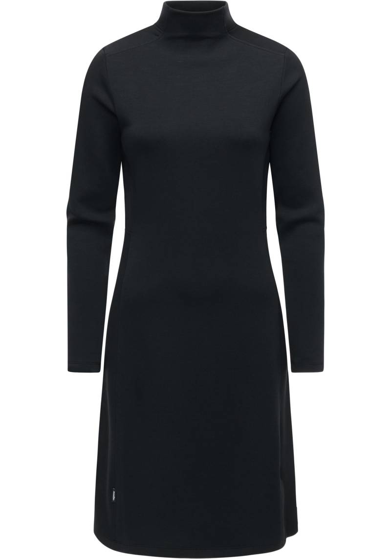 Ragwear A-Linien-Kleid "Leavie" Ohne Taschen Modisches Damen Sweatkleid mit Stehkragen von Ragwear