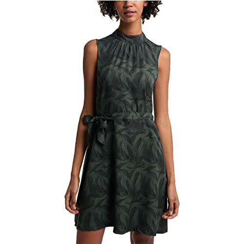 Ragwear W Angyc Organic Grün - Modisches leichtes Damen Kleid, Größe XL - Farbe Dark Green von Ragwear