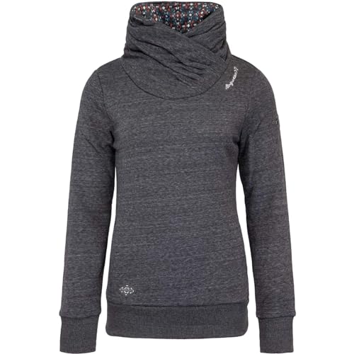 Ragwear Anabelka Sweater Damen (Dark Grey) (DE/NL/SE/PL, Alphanumerisch, L, Regular, Regular, Dark Grey) von Ragwear