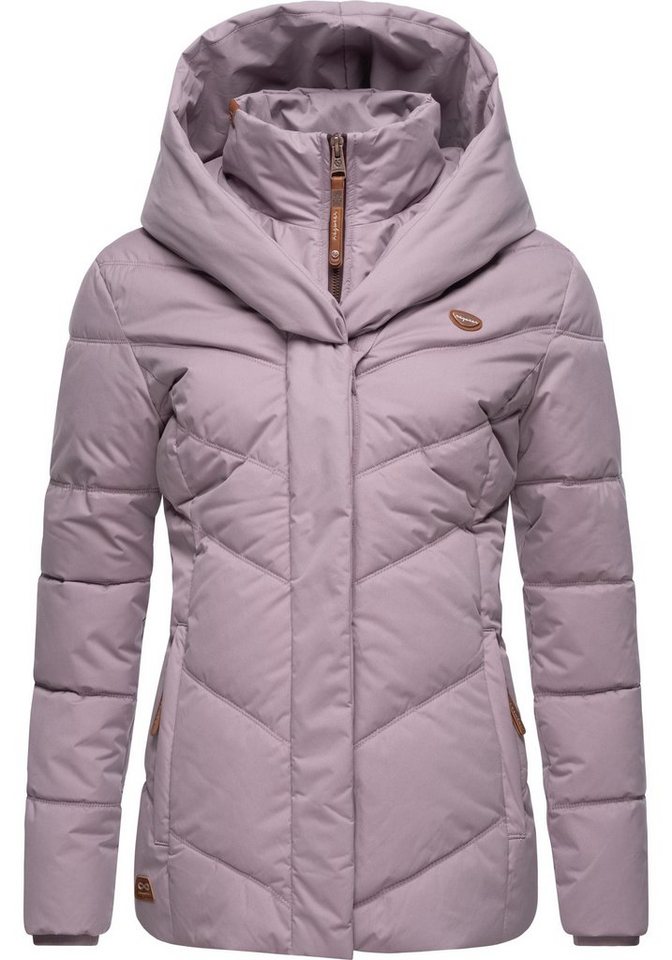 Ragwear Anorak Natesa Intl. stylische Winterjacke mit V-Steppung und Kapuze von Ragwear