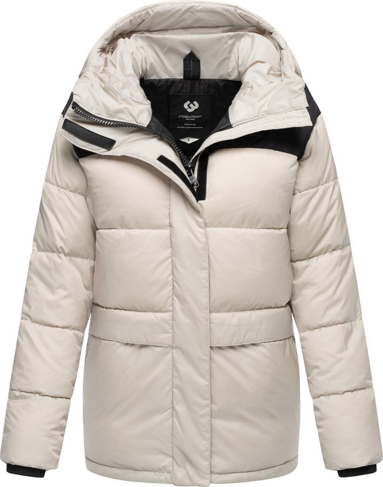 Ragwear Anorak Wikesh stylische Winter Steppjacke mit Colourblocking von Ragwear