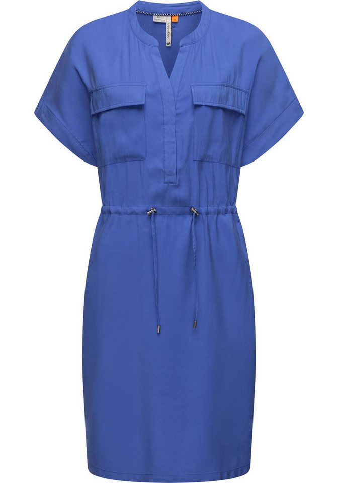 Ragwear Blusenkleid Roisa stylisches Sommerkleid mit Bindeband von Ragwear