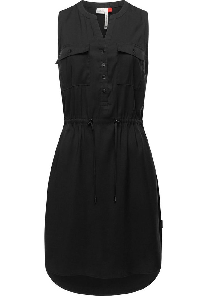 Ragwear Blusenkleid Roisin stylisches Sommerkleid mit Bindeband von Ragwear