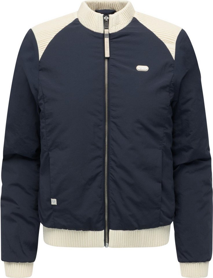 Ragwear Bomberjacke Chenna Warm YOUMODO Warme Pufferjacke mit elastischen Bündchen von Ragwear