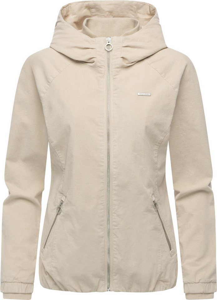 Ragwear Bomberjacke Dizzie Cordy YOUMODO Cordjacke mit verstellbarer Kapuze von Ragwear